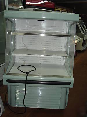 Nice used hussmann gsvm-4060 open display merch cooler 