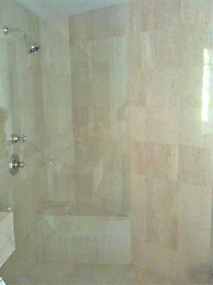 Perlatino 12X12 limestone $3.99/sqf