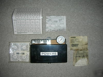 Siemens 1950003 pneumatic receiver controller