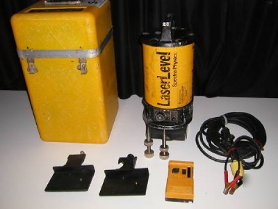 Spectra physics/precision 945U single slope/pipe laser.