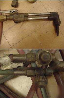 Welding cutting gauges torches tips victor +more 
