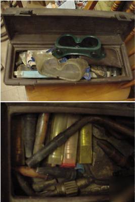 Welding cutting gauges torches tips victor +more 