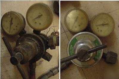 Welding cutting gauges torches tips victor +more 