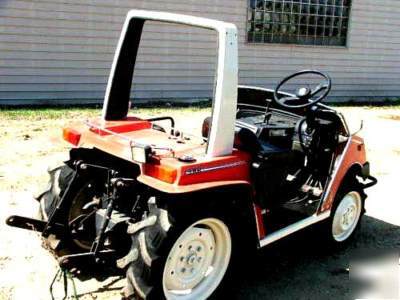 25 hp 4WD deisel power tractor with tree auger and..
