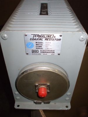 Bird termaline coaxial resistor model 8201 500 watts