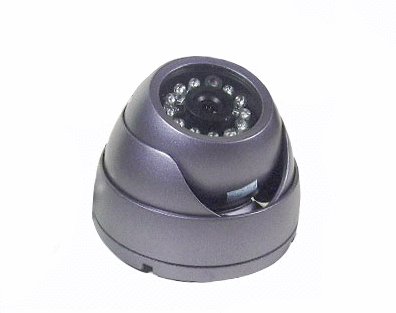 Cctv vandal resistant ccd dome camera sharp 1/4