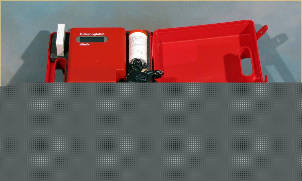 Excellent hemocue b-hemoglobin photometer kit