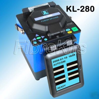 Kl-280 single fiber fusion splicer with cleaver