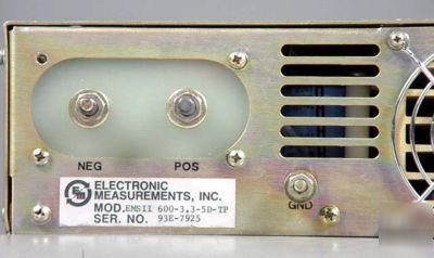 Lambda 0-600V @0-3.3A digital regulated dc power supply