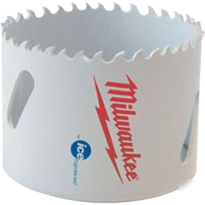 Milwaukee bimetal ice-hardened hole saw 2 1/2