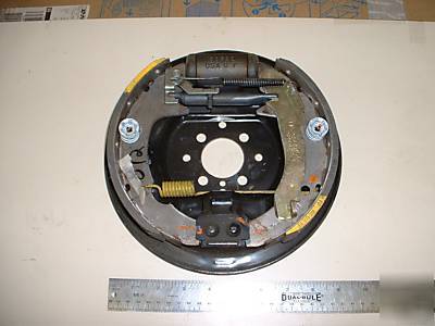 New brake shoe assembly,rear, rh, cushman pt# 891811, 