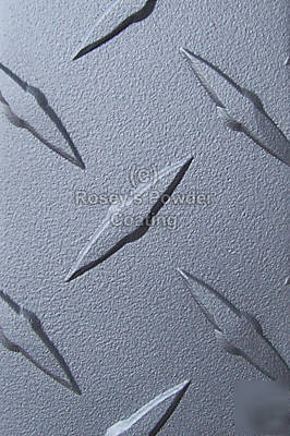 Silver light texture matte 1 lb powder coating paint