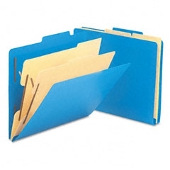 Smead heavyduty poly classification folders