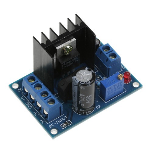 Universal dc ac power supply regulator kit pre amp