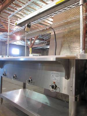 4 bays electric steam table - excellent condition