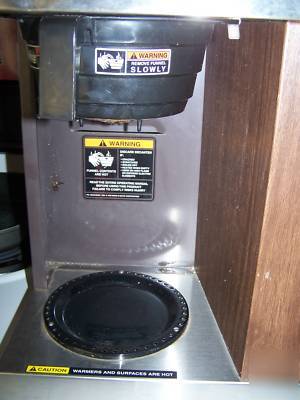 Bunn pourover commercial coffee maker brewer 2 burner