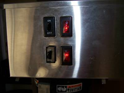 Bunn pourover commercial coffee maker brewer 2 burner