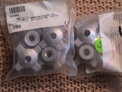 Carr lane clm-4-hk-4A hand knob lot of 6