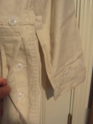 Coveralls â€“ white - large - explosiveshandlers -preown 