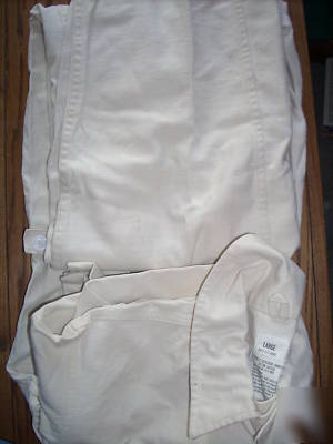 Coveralls â€“ white - large - explosiveshandlers -preown 