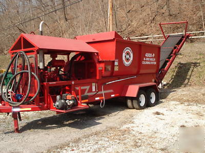 Morbark 4000-p n-viro mulch coloring system