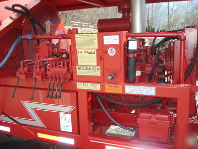 Morbark 4000-p n-viro mulch coloring system