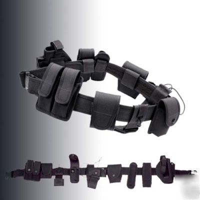 New heavy duty belt w/ glock pistol holster 17 19 20 22