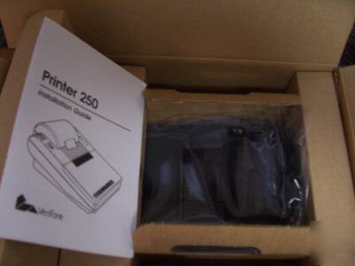 New in box verifone p 250 credit card printer 250 p-250