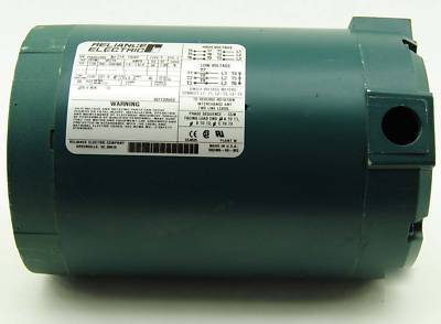 New reliance 1/3 hp ac 3PH spline gear motor P56H5135S