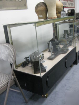 Retail home glass display case showcase counter store 