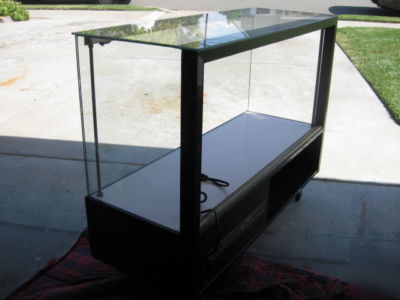 Retail home glass display case showcase counter store 