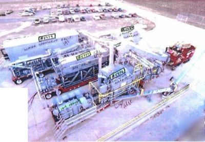 Soil mercury thermal desorption system fluidized bed 
