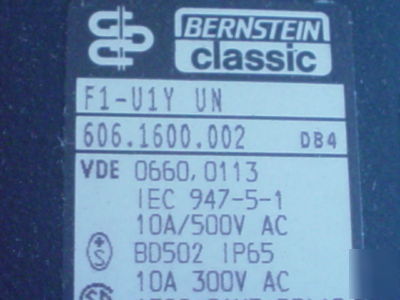 Bernstein sentec F1-U1Y single footswitch