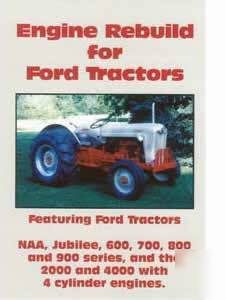 Ford naa jubilee 600 700 800 900 2000 4000 rebuild dvd