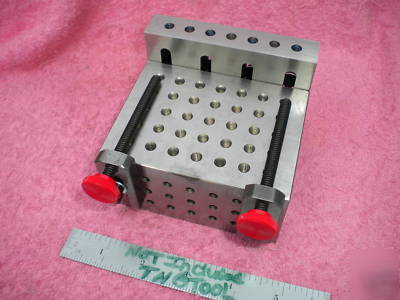 Grind cube clamps machinist/toolmaker, hardened 1/4X20 