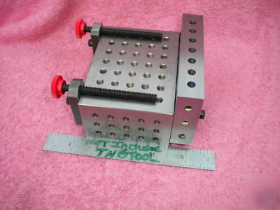 Grind cube clamps machinist/toolmaker, hardened 1/4X20 