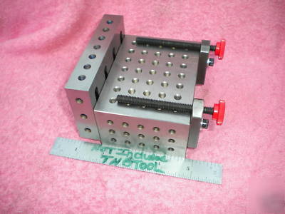 Grind cube clamps machinist/toolmaker, hardened 1/4X20 