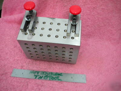 Grind cube clamps machinist/toolmaker, hardened 1/4X20 