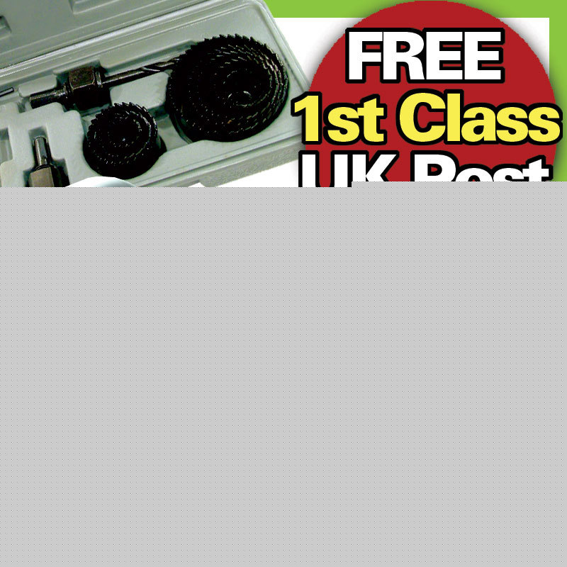 Hole saw cutter set 11PC downlighter pipe cutting cups