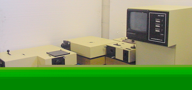 Lot of 4 slm SLM8000C spectroflurometer w/monitor