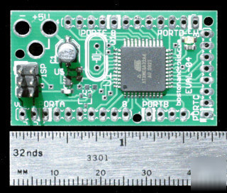 Mini atmel xmega/atxmega development/evaluation board