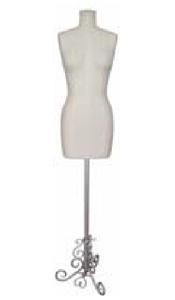 Pgmplus 702 dress form display sizes: 2, 4, 6, 8, 10