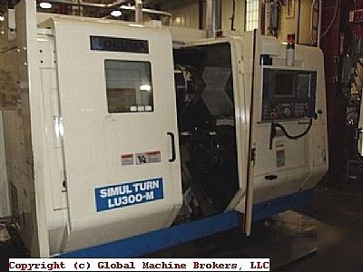 2003 okuma model lu-300M cnc lathe 20.8