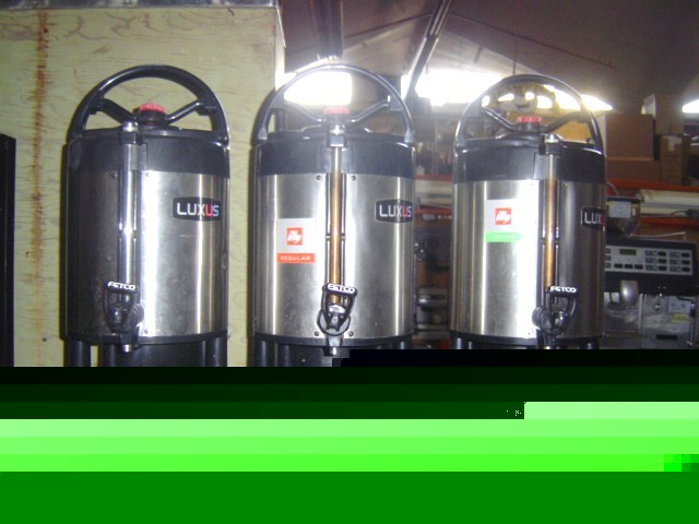 3 fetco luxus ld-10 thermal dispensers
