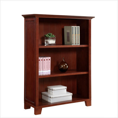 Ameriwood altra 3 shelf bookcase in cherry