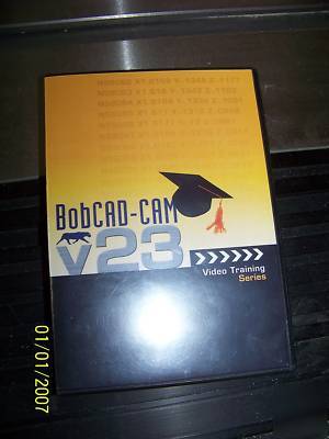 Bobcad-cam v 23 mill pro,bobart,and training video set