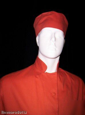 Coat chef jacket reg ut orange university texas cook 