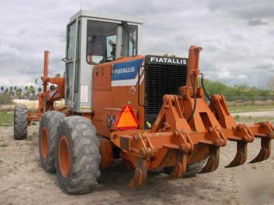 Fiatallis FG85B motor grader