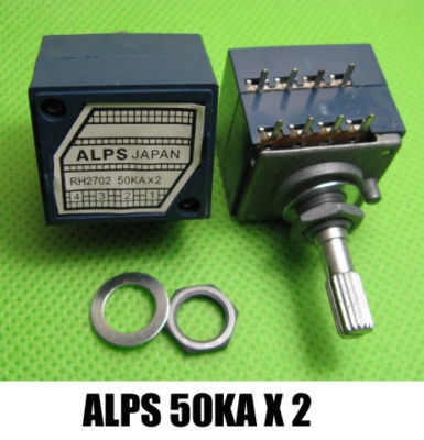 Japan alps 50K a X2 balance control volume RH27 series