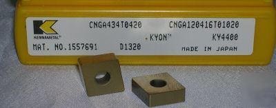 Kennametal KY4400 cnga 434 t 0420 lathe insert 1557691
